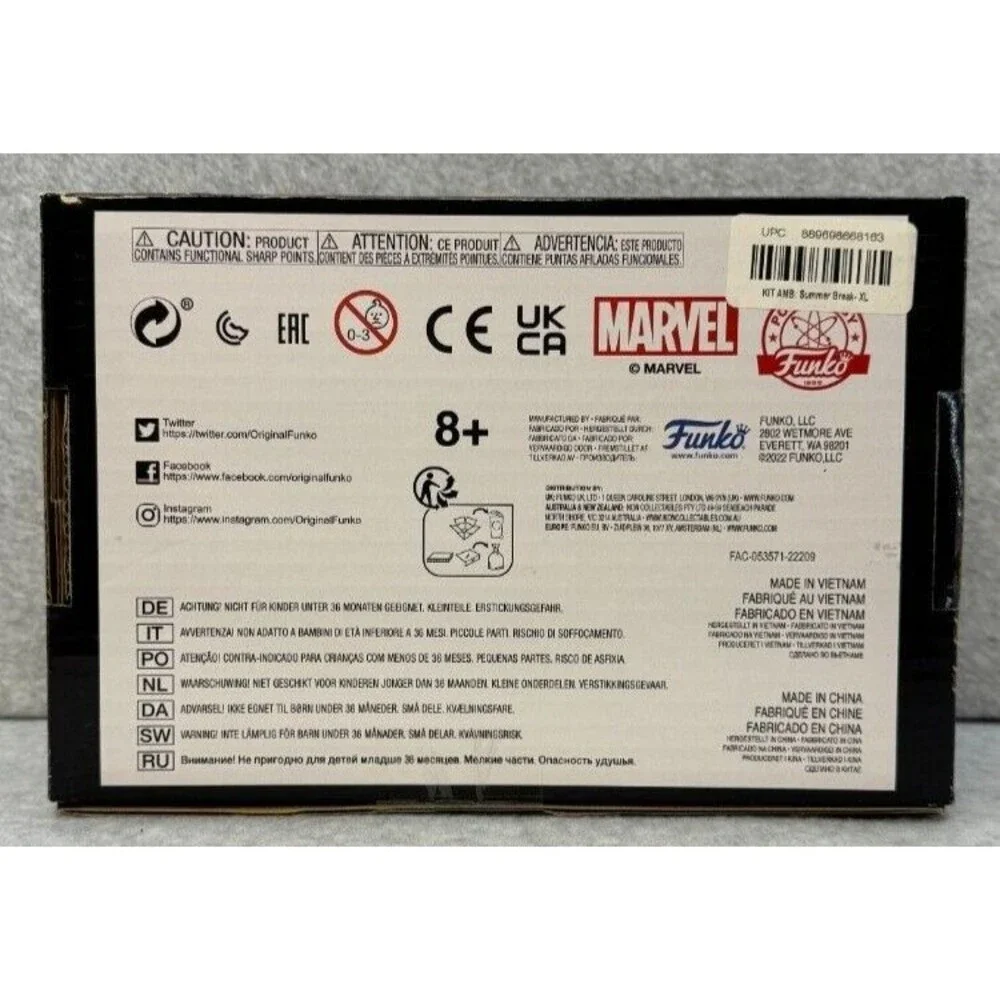 Marvel‎ Black Panther Wakanda Forever Collector Corps Funko Pop Mystery Box NIB - Picture 4 of 6